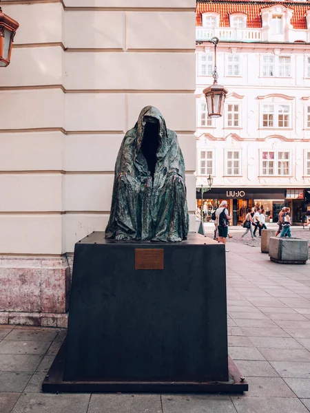 Scarry Looking Statue Prague — Stok fotoğraf