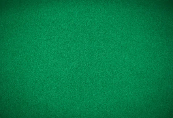 Green Cloth Gambling Table Green Background — Stock Photo, Image