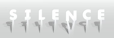 sessizlik kelime gösteren resim