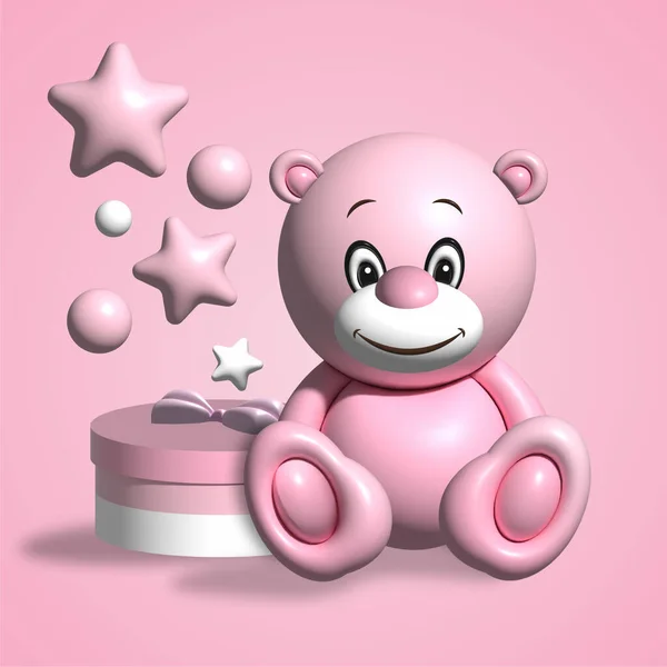 Pembe ayı kutlama partisi