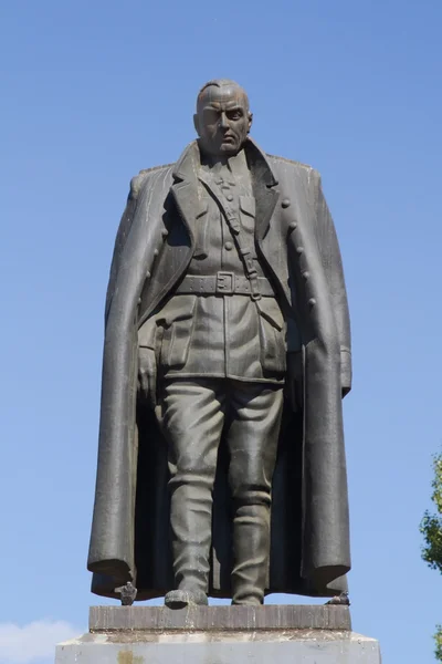 Denkmal für Admiral Koltschak in Irkutsk — Stockfoto