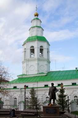 basils Katedrali ve krasnoyarsk, surikov Anıtı