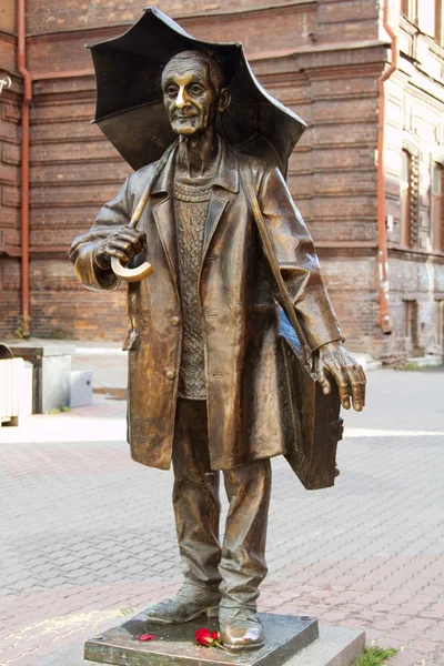 Monument artiste André Pozdeev Krasnoïarsk — Photo