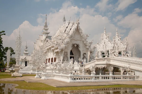 White Wat (Wat Rong Khun) in Chiang Rai, Thailand — Stock Photo, Image