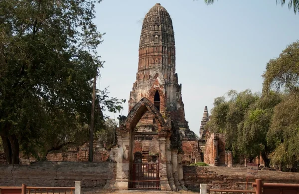 Tempio di Bueng Phra Ram ad Ayutthaya, Thailandia — Foto Stock