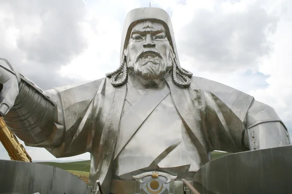 Denkmal für Dschingis Khan in der Mongolei — Stockfoto