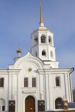 beyaz taş bina harlampievskogo michael archangel Irkutsk Kilisesi