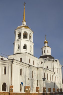 beyaz taş bina harlampievskogo michael archangel Irkutsk Kilisesi