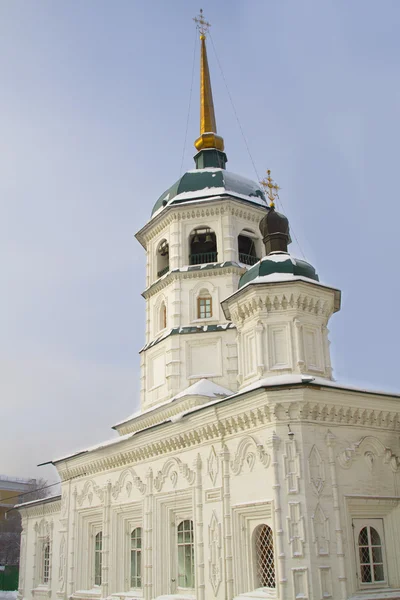 Церковь Святой Троицы в Иркутске — стоковое фото