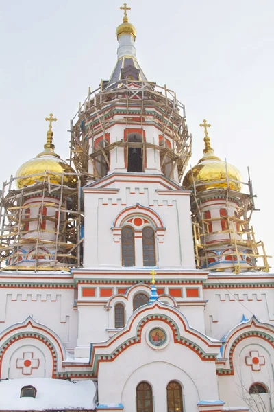 Prins Vladimir de kerk in Irkoetsk — Stockfoto