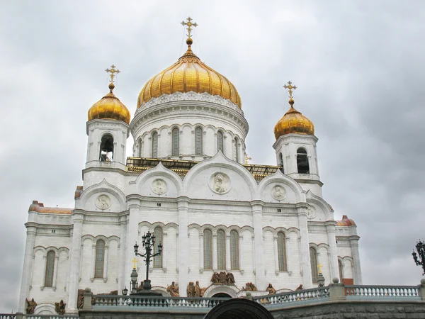 Kristus Frälsaren katedralen i Moskva, Ryssland — Stockfoto