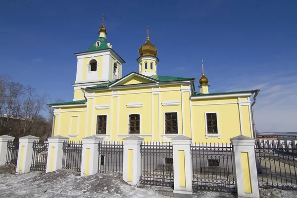 Nikolo-innokentevskiy 教会在伊尔库次克，俄罗斯 — 图库照片
