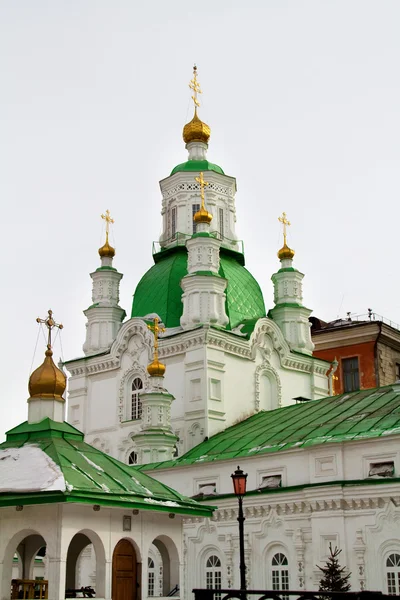 Basilikum-Kathedrale in der Stadt Krasnojarsk — Stockfoto