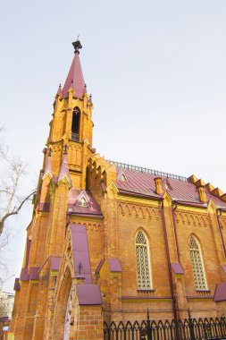 Irkutsk şehir içinde Gotik tarzı Katolik Katedrali inşa