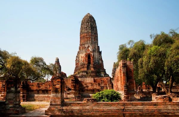 Bueng phra ram świątyni w ayutthaya, Tajlandia — Zdjęcie stockowe