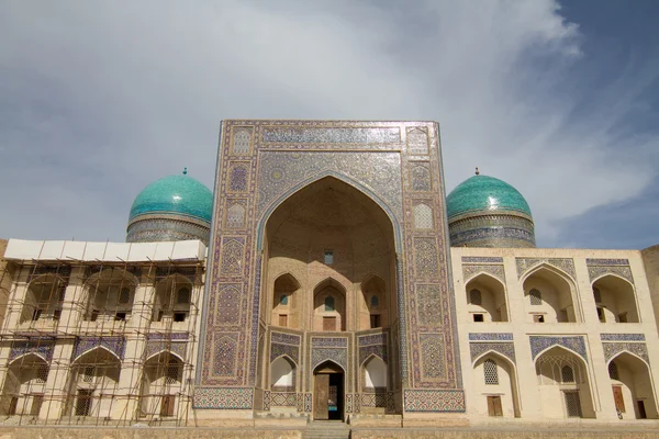 Madrassas in the main square of Bukhara — Stock Photo, Image