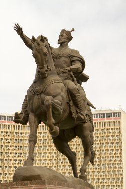 Taşkent ana kare Tamerlane Anıtı