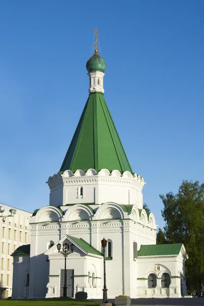 Catedral Ortodoxa em Nizhny Novgorod, Rússia — Fotografia de Stock