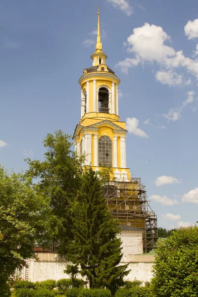 Prepodobinskaya bell tower in de stad van Soezdal — Stockfoto