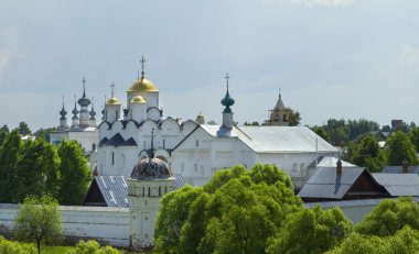 gözlem güverte suzdal pokrovsky manastırda görünümünden