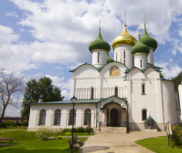 Catedral de Spaso-Preobrazhensky en Suzdal — Foto de Stock