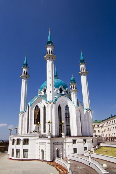 Katedrála mešita v Kremlu ve městě Kazaň, kul sharif — Stock fotografie