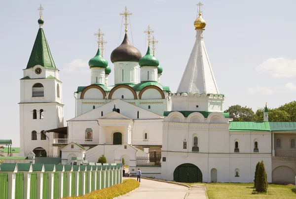 Mosteiro da Ascensão de Pechersky em Nizhny Novgorod — Fotografia de Stock