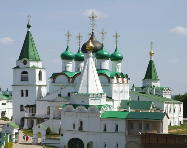 Petschersky-Himmelfahrtskloster in Nischni Nowgorod — Stockfoto