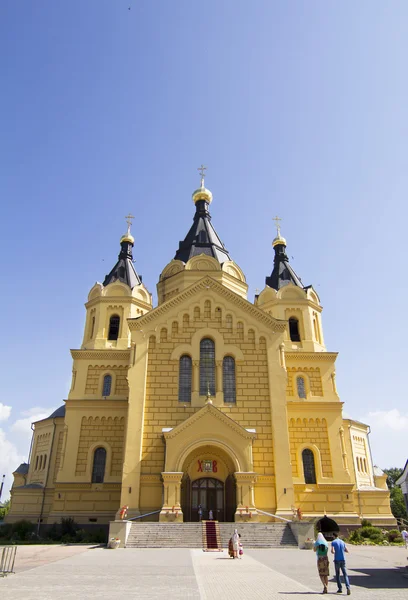 Catedral Alexander Nevsky em Nizhny Novgorod — Fotografia de Stock