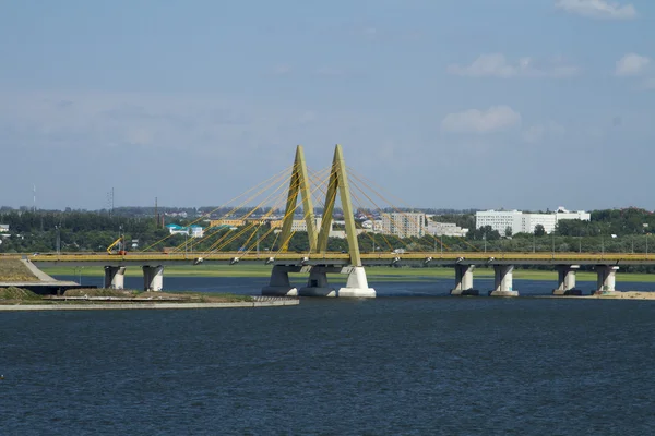 कज़ान, रूस में मिलेनियम ब्रिज — स्टॉक फ़ोटो, इमेज