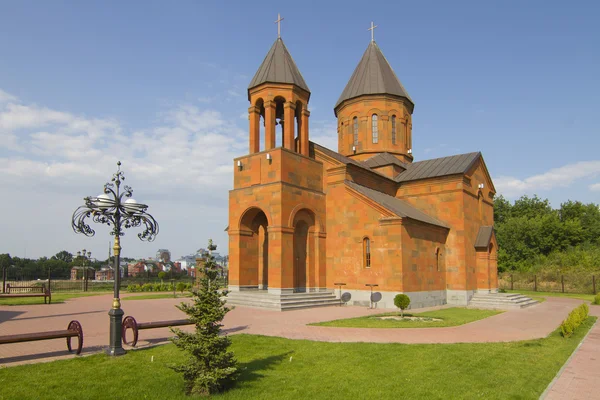 Armeens-apostolische Kerk in de stad van Nizjni novgorod — Stockfoto