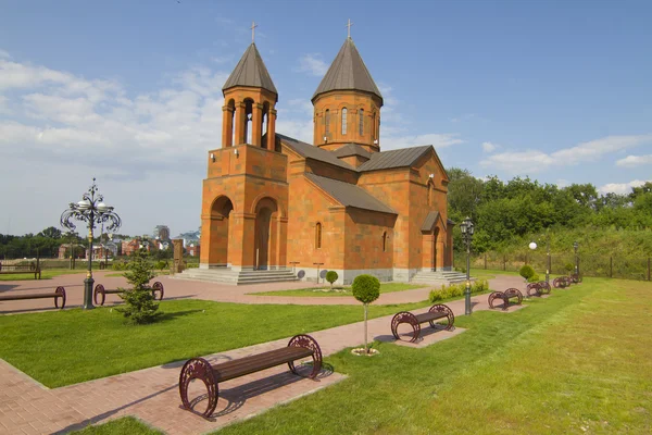 Armeniska kyrkan i staden Nizjnij novgorod — Stockfoto