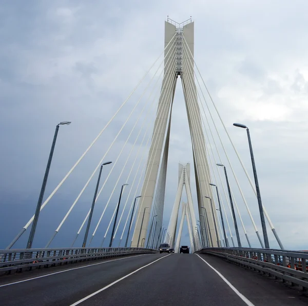 Pont Vansu traversant la rivière Oka à Murom — Photo