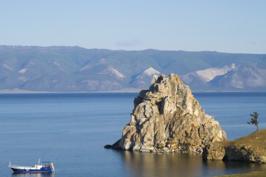 Cape burhan olkhon, Baykal Gölü üzerinde