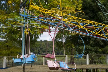 Çocukların atlıkarınca kültür Park ve dinlenme Tver içinde