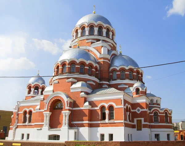 Nijniy novgorod şehrinde spaso preobrazhensky Katedrali — Stok fotoğraf