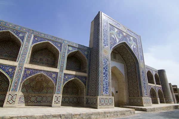 Divan-Begi Madrasah em Bukhara, Uzbequistão — Fotografia de Stock