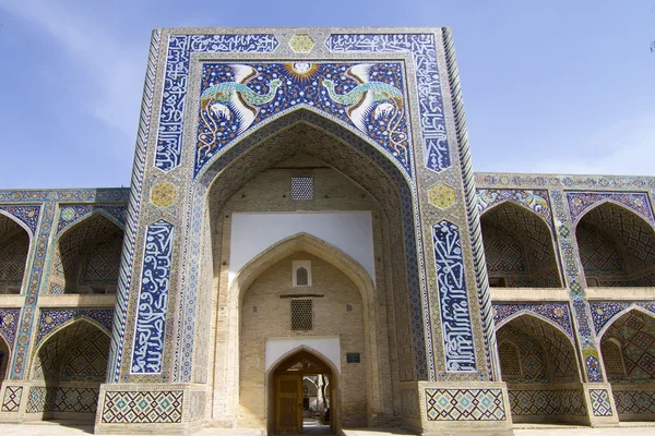 Divan-begi madrasah in buchara, Usbekistan — Stockfoto