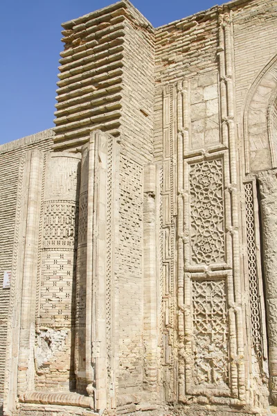 Fragmento de uma parede madrassas — Fotografia de Stock