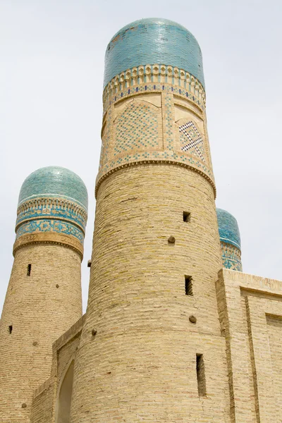 Madrassah Chor-Minor in Bukhara, Uzbekistan — Stock Photo, Image