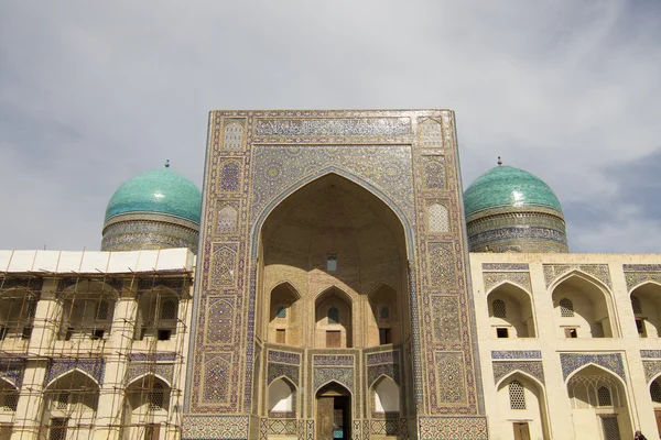 Madrassas in the main square of Bukhara — Stock Photo, Image