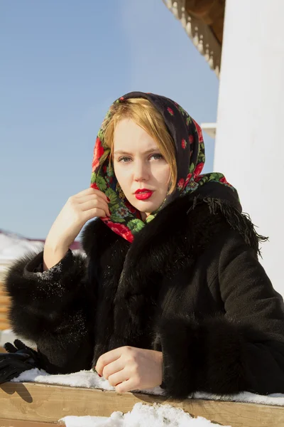 Beautiful Slavic girl — Stock Photo, Image