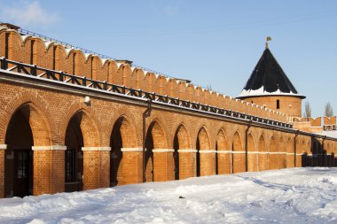 tula kremlin kule, alışveriş merkezi ve ugolnaya
