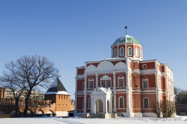 Epifani tula Kremlin - silah Müzesi Eski katedral inşası