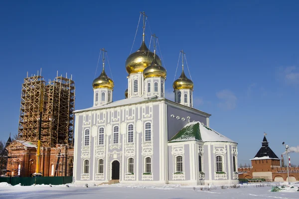 Catedral Uspensky no território do Kremlin Tula — Fotografia de Stock