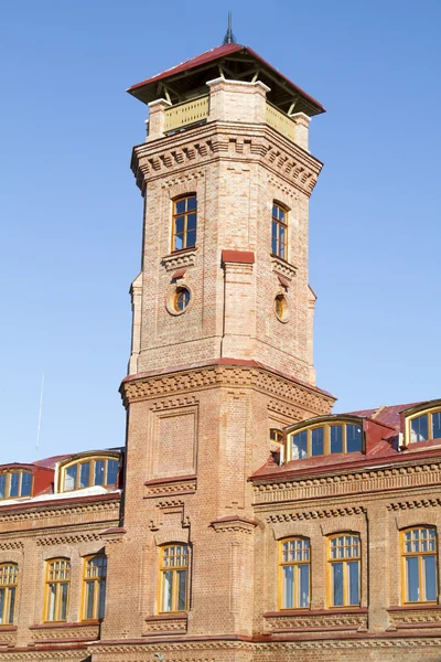 Watchtower near the building fire protection in Samara — Stock Photo, Image