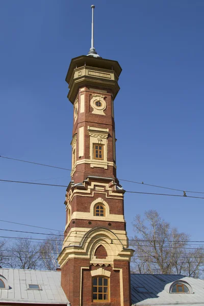 Estación de bomberos de torre de vigilancia en Irkutsk —  Fotos de Stock