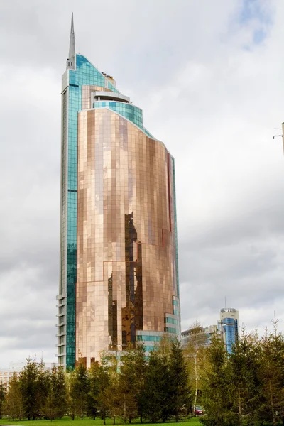 ASTANA, KAZAKHSTAN - APRIL 27: New business district in the capital of Kazakhstan on April 27, 2013 in Astana. — Stock Photo, Image