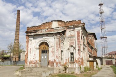 gorodets, nizhny novgorod bölgesi eski kilise kalıntıları