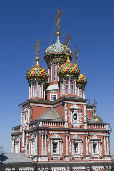 Igreja de Natal Stroganov em Nizhny Novgorod — Fotografia de Stock